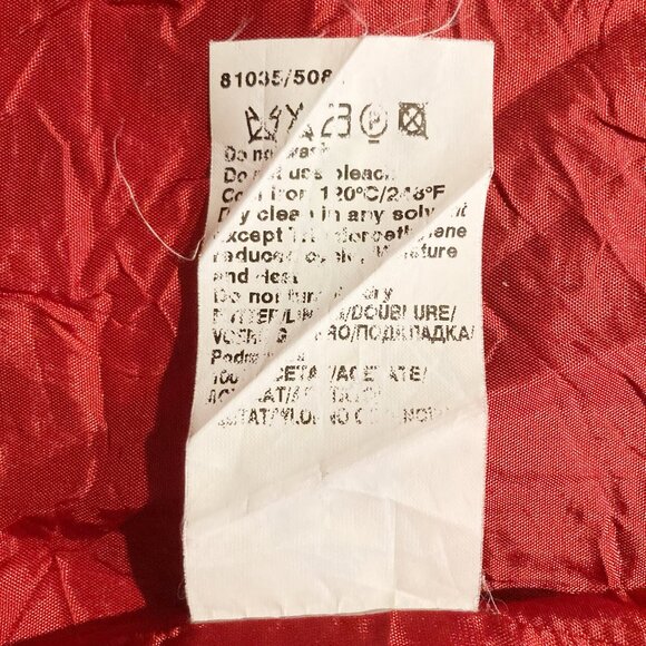 GERRY WEBER Vintage dusty red maxi pencil skirt 1990s 2000s XS SMALL long skirt - Picture 13 of 16